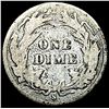 Image 2 : 1896-S Silver Barber Dime NICELY CIRCULATED