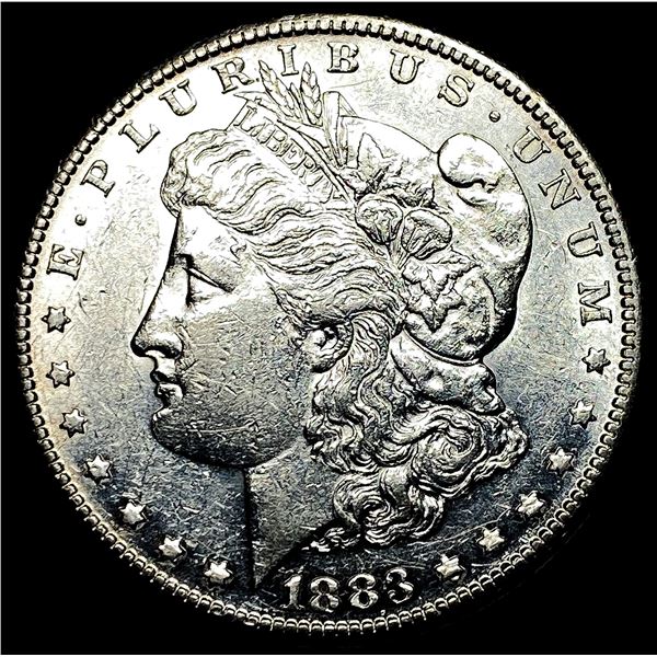 1883-S Silver Morgan Dollar CHOICE AU
