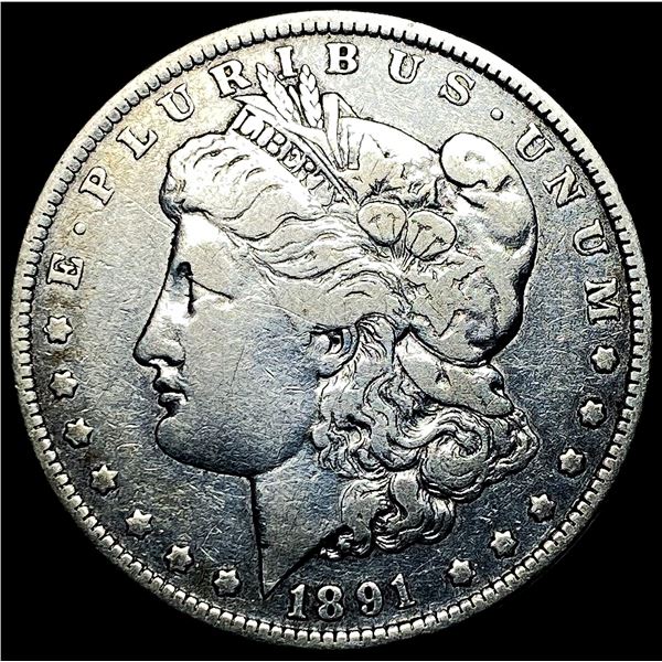 1891-O Silver Morgan Dollar LIGHTLY CIRCULATED