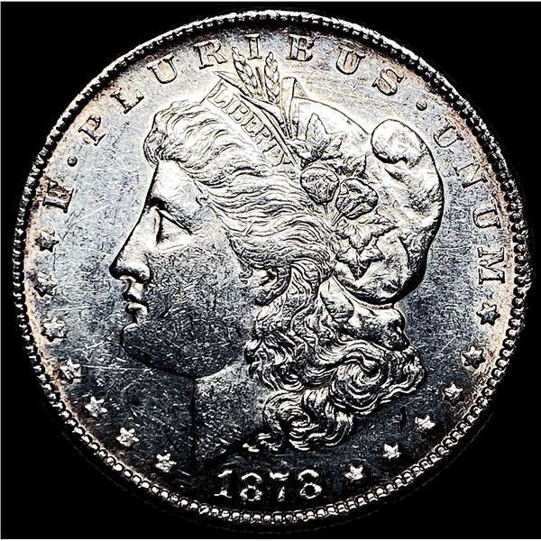 1878 Silver Morgan Dollar CHOICE AU