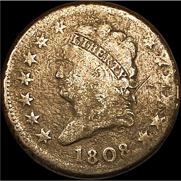 1808 Classic Head Large Cent NICELY CIRCULATED