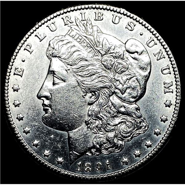 1891-CC Silver Morgan Dollar CLOSELY UNCIRCULATED