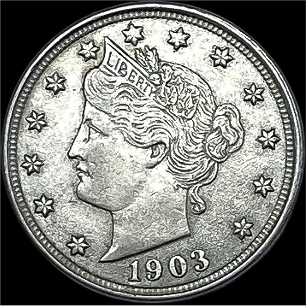 1903 Liberty Head Nickel CHOICE AU