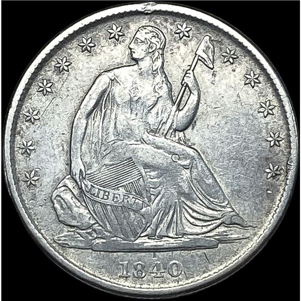 1840-O Seated Liberty Half Dollar NEARLY UNCIRCULATED