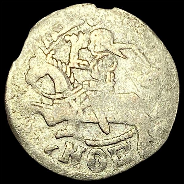 1500's-1600's Lithuania Silver Grosz CLOSELY UNCIRCULATED