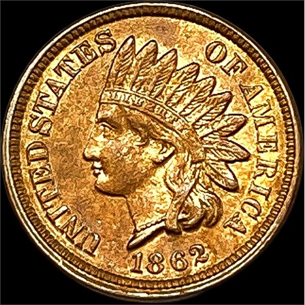 1862 Copper-Nickel Indian Head Cent UNCIRCULATED