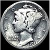 Image 1 : 1921-S Silver Mercury Dime NICELY CIRCULATED
