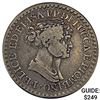 Image 1 : 1807 Italian States Lucca Silver Franco NEARLY UNCIRCULATED