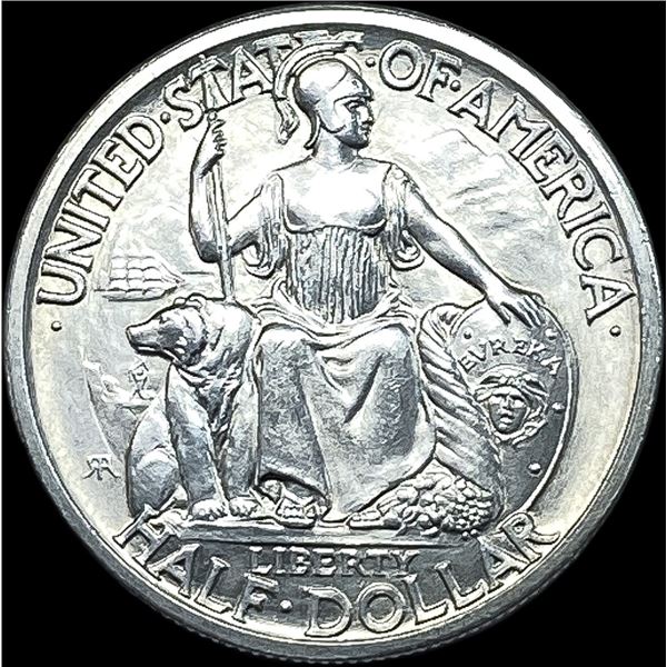 1935-S Silver Half Dollar California-Pacific Exposition UNCIRCULATED