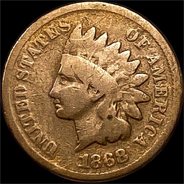 1868 Indian Head Cent NICELY CIRCULATED