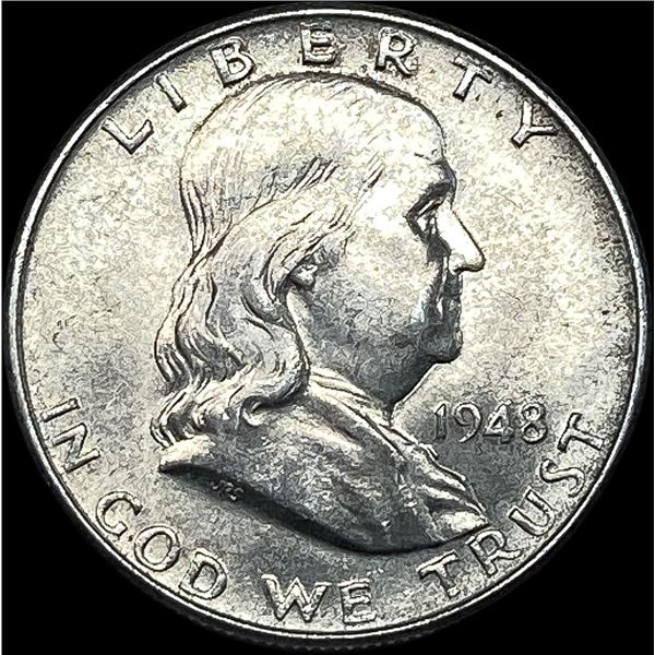 1948 Silver Half Dollar Franklin CHOICE BU