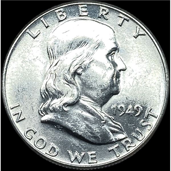1949 Franklin Silver Half Dollar UNCIRCULATED
