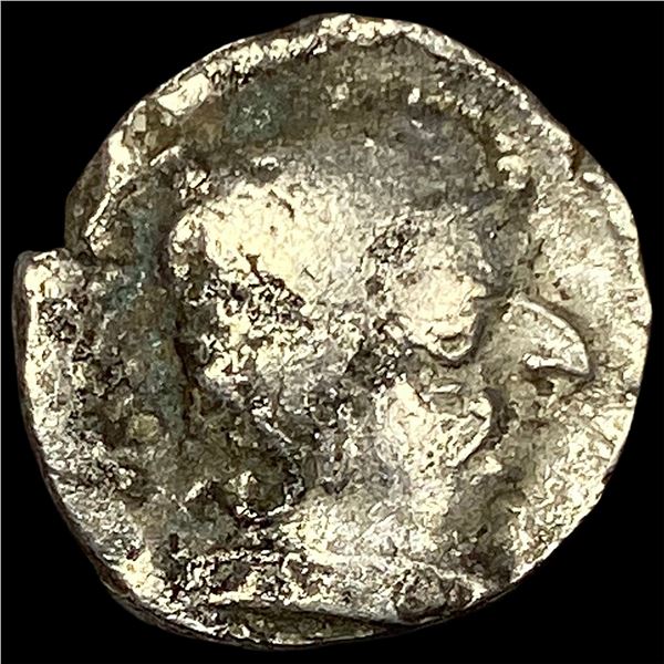 India 278-295 AD Western Satraps Silver Drachm NEARLY UNCIRCULATED