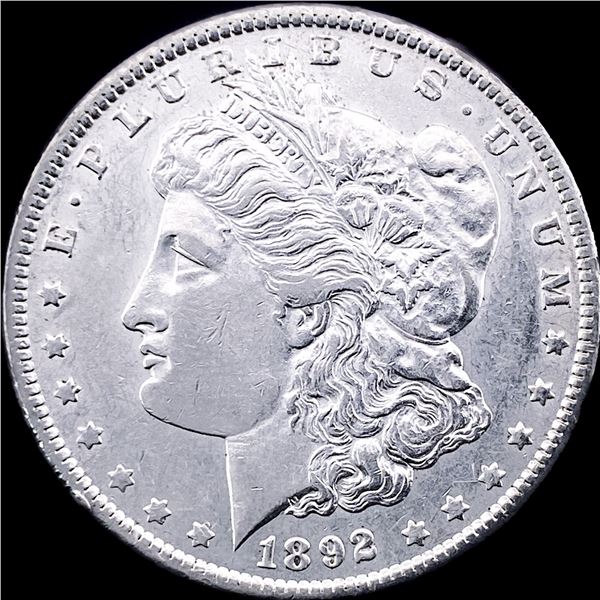 1892 Silver Morgan Dollar CLOSELY UNCIRCULATED