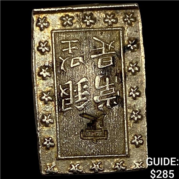 1837-1868 Japan Silver Bu CHOICE AU