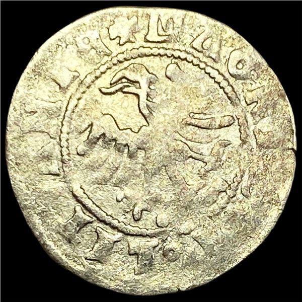 1500's-1600's Lithuania Silver Grosz CLOSELY UNCIRCULATED
