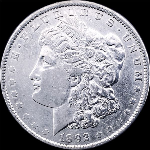 1892-S Silver Morgan Dollar CLOSELY UNCIRCULATED