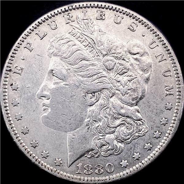 1880-S Silver Morgan Dollar CLOSELY UNCIRCULATED