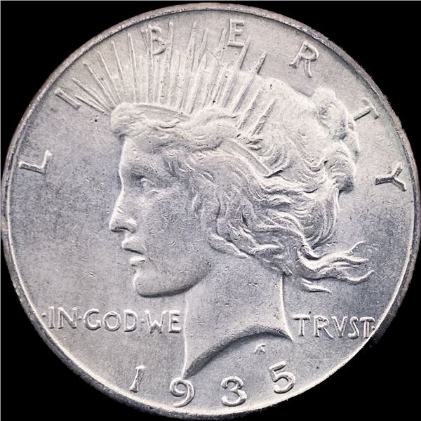 1935-S Silver Peace Dollar CLOSELY UNCIRCULATED