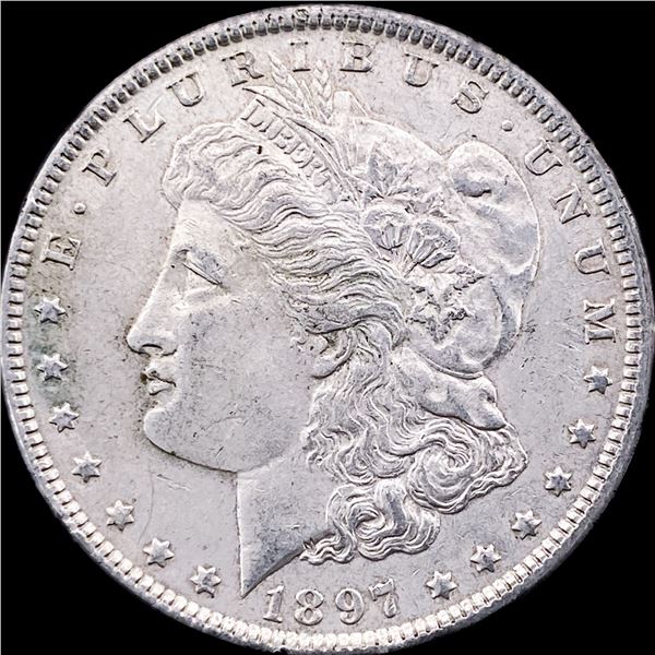 1897 Morgan Silver Dollar CHOICE AU