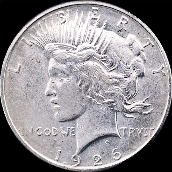1926 Silver Peace Dollar CHOICE AU
