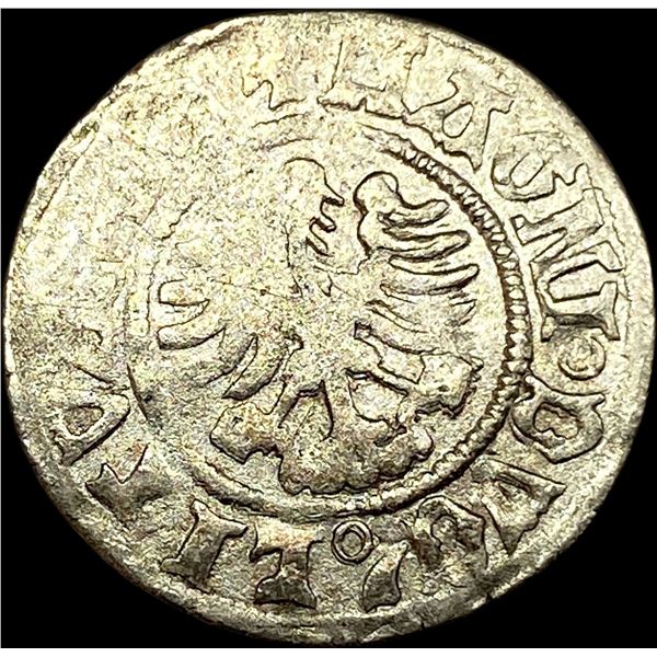 1500s-1600s Lithuria Silver Grosz CLOSELY UNCIRCULATED