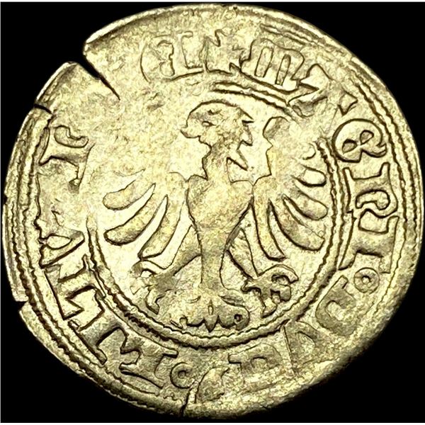 1500s-1600s Lithuria Silver Grosz CLOSELY UNCIRCULATED