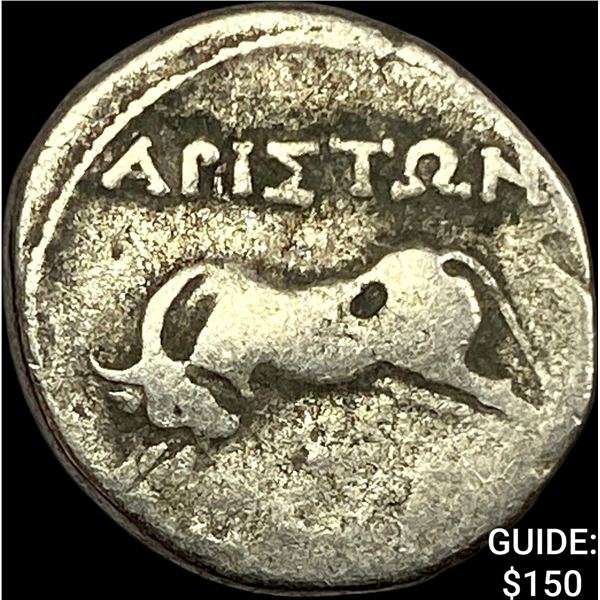 Illyria 260/167-98 BC Silver Drachm NEARLY UNCIRCULATED