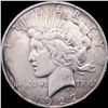 Image 1 : 1927 Silver Peace Dollar NEARLY UNCIRCULATED