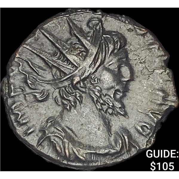 Romano-Gallic Victorinus 269-271 AD BI Dbl-Denair CHOICE AU