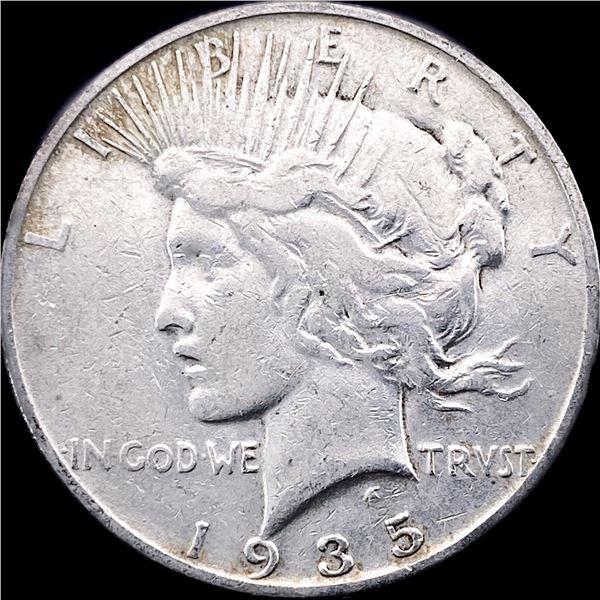 1935 Peace Silver Dollar NEARLY UNCIRCULATED