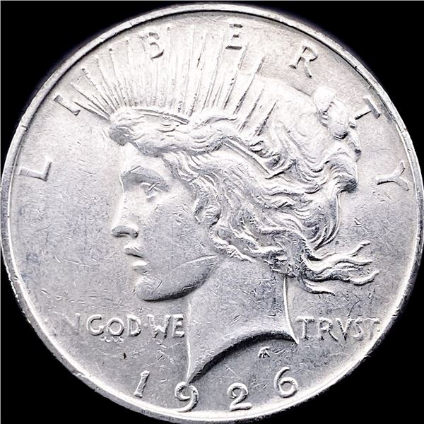 1926 Silver Peace Dollar CHOICE AU