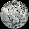 Image 1 : 1934-S Silver Peace Dollar ABOUT UNCIRCULATED
