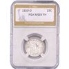Image 1 : 1920-D Standing Liberty Quarter PGA MS63 FH