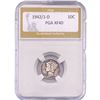 Image 1 : 1942/1-D Mercury Silver Dime PGA XF40