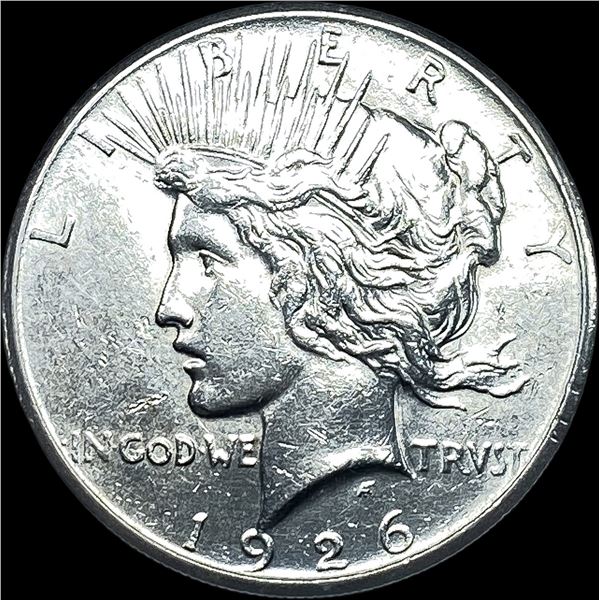 1926 Silver Peace Dollar CLOSELY UNCIRCULATED
