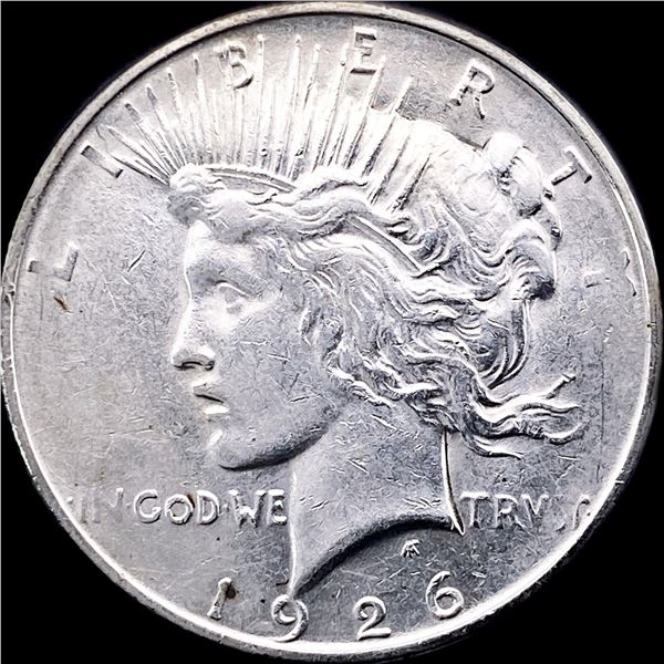 1926 Silver Peace Dollar CHOICE AU
