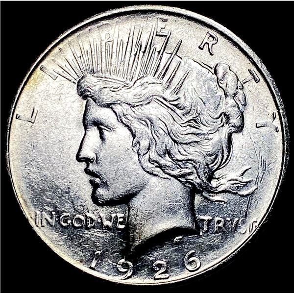 1926 Peace Silver Dollar CHOICE AU