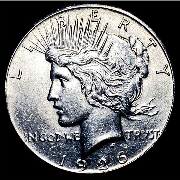 1926 Silver Peace Dollar CHOICE AU
