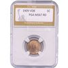 Image 1 : 1909 VDB Wheat Cent PGA MS67 RD