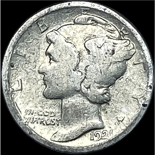 1923 Silver Mercury Dime NICELY CIRCULATED