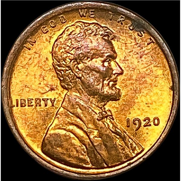 1920 Lincoln Wheat Cent CHOICE BU