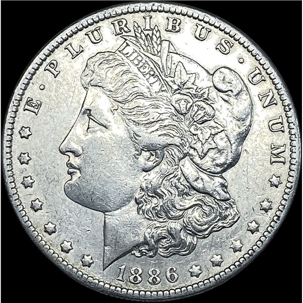 1886-O Silver Morgan Dollar NEARLY UNCIRCULATED