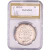 Image 1 : 1878-S Morgan Silver Dollar PGA MS64