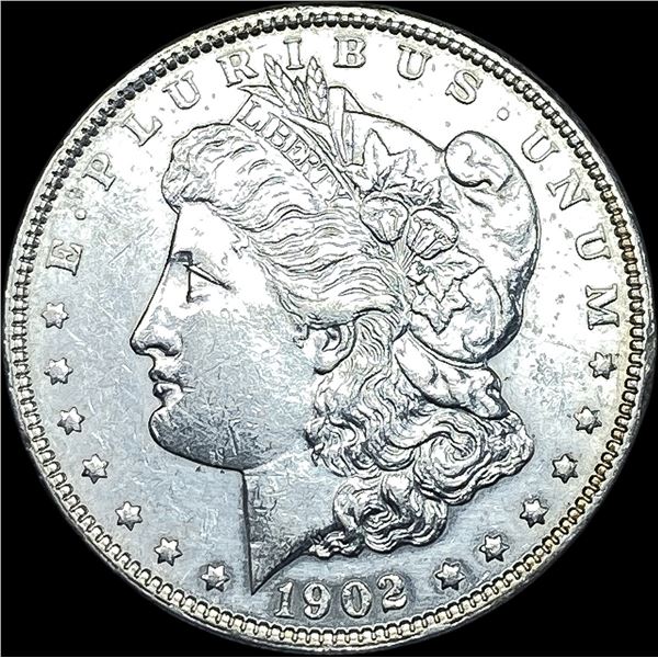 1902 Morgan Silver Dollar CLOSELY UNCIRCULATED
