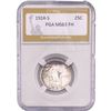 Image 1 : 1924-S Standing Liberty Quarter PGA MS63 FH
