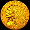 Image 1 : 1915 Indian Head $2.50 Gold Quarter Eagle CLOSELY UNCIRCULATED