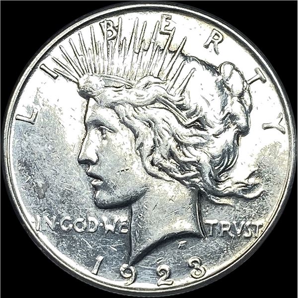 1923 Silver Peace Dollar CLOSELY UNCIRCULATED
