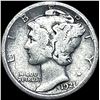 Image 1 : 1921 Silver Mercury Dime LIGHTLY CIRCULATED