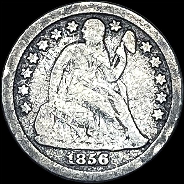 1856-O Silver Seated Liberty Dime NICELY CIRCULATED